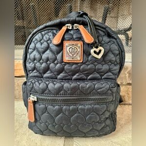 Brighton Kingston Heart To Heart Backpack in Black